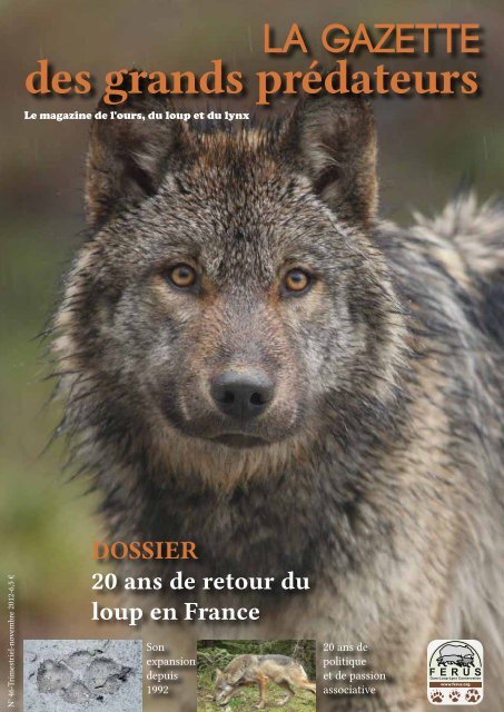 Gazette des grands prédateurs - Ferus