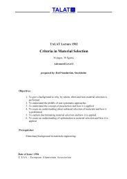 1502 Criteria in Material selection - CORE-Materials