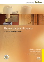 Bases de planification - Schiedel.ch