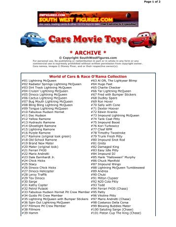 FREE Cars Check List (pdf)