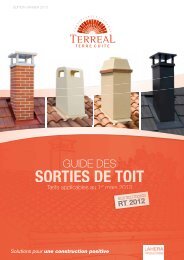 Téléchargez le guide des sorties de toit - Terreal Couverture