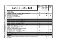 Level 3 - ESL 122 - Pasadena City College