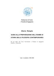 Dispensa prodotta dalla Prof.ssa Alberta Rebaglia, A.A.