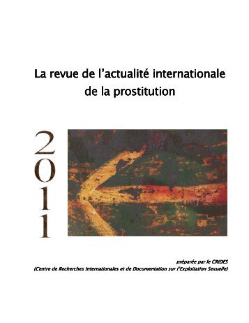 Revue 2011 de l'actualité internationale de la prostitution