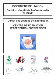 CAP Cuisine 2005.pdf - Académie de Strasbourg
