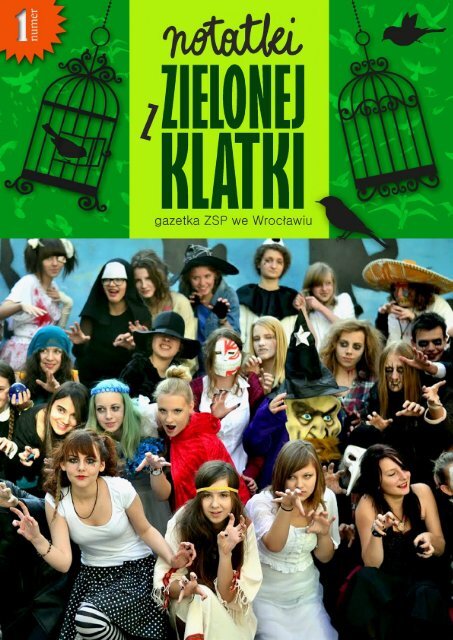 Notatki z Zielonej Klatki - Zespół Szkół Plastycznych we Wrocławiu