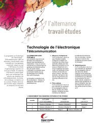 Technologie de l'électronique – Télécommunication [ pdf ]