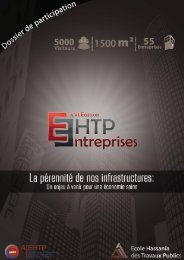 Dossier Sponsoring - Forum EHTP Entreprises