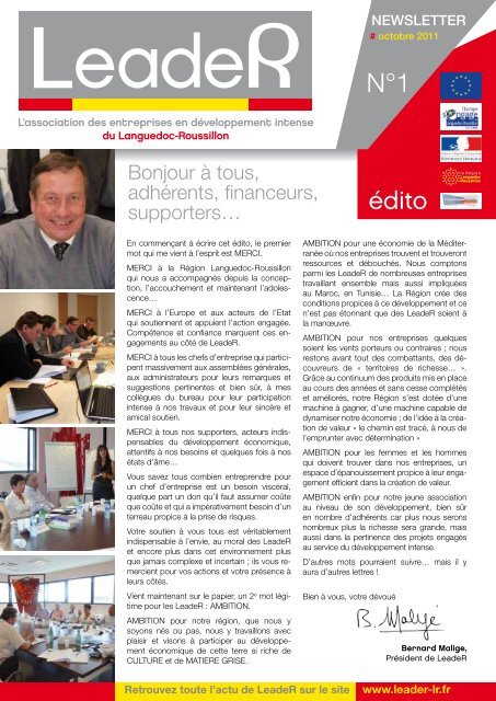 Palmarès 2011 des 150 PME les plus rentables de France - LeadeR