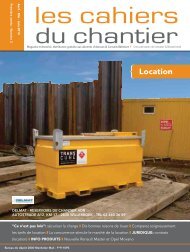 numéro 2 - Les cahiers du chantier