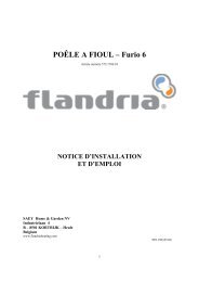 POÊLE A FIOUL – Furio 6 - Flandria