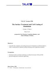 The Surface Treatment and Coil Coating of ... - CORE-Materials