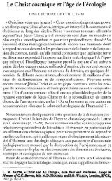 Le Christ cosmique et l'âge de l'écologie - Nouvelle Revue ...
