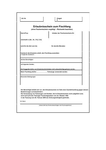 Fischereierlaubnisscheinschein Druckvorlage (PDF, 18 KB)