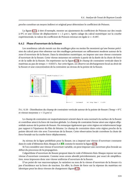 Etude numérique de la fissuration d'un milieu viscoélastique - Pastel