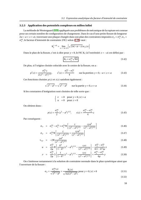 Etude numérique de la fissuration d'un milieu viscoélastique - Pastel