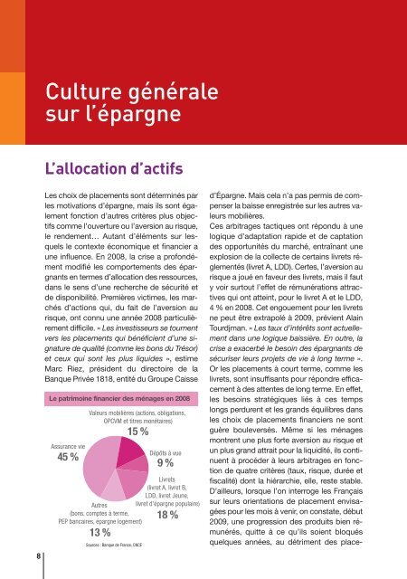 Téléchargez le guide - Caisse d'Epargne