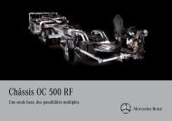 Châssis OC 500 RF - Mercedes-Benz