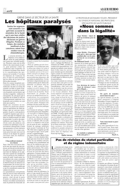 Télécharger le Format PDF - Alger Hebdo.com