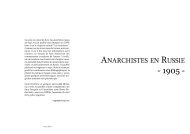 Anarchistes en Russie - 1905