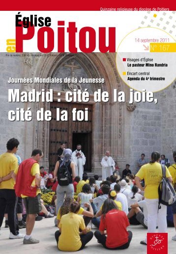 Journées Mondailes de la Jeunesses - Diocèse Poitiers