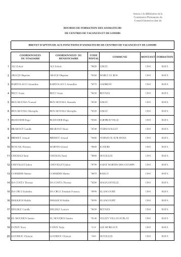 annexe MARS 2012.pdf - Conseil général des Yvelines