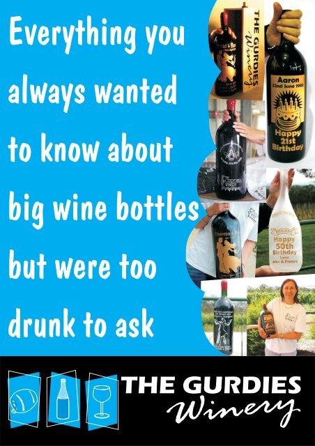 Big Wine Bottle History (PDF) - Living the dream, what it is really like ...