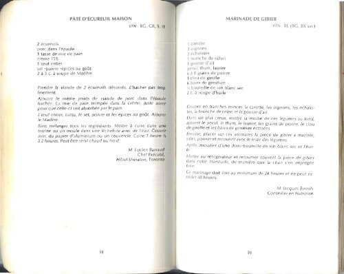 Recettes de petit gibier - Chez MyLady