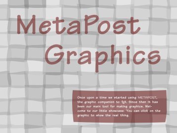 METAPOST, the graphic - Pragma ADE