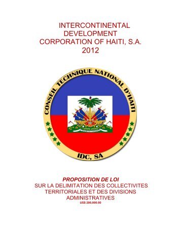intercontinental development corporation of haiti, sa