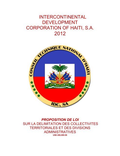 intercontinental development corporation of haiti, sa