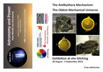 Brochure Antikythera Download PDF - Photo-Galery SEAC 2010 ...