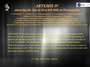 ARTEMIS IV, Thermopylae