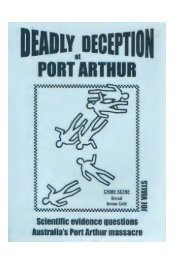 Deadly Deception at Port Arthur by Joe Vialls - ConspiracyOzFiles