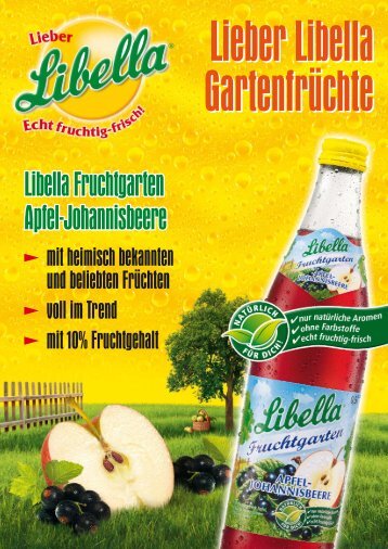 Libella Fruchtgarten Apfel-Johannisbeere Libella ... - Ankerbrauerei