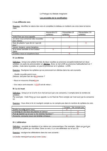 La versification (PDF) - Les Petits Classiques Larousse