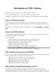 Introdução ao XML Schema - ConsILR