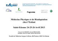 Epidémiologie, dépistage et annonce du handicap - Cofemer