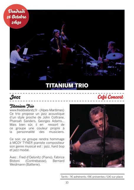 Brochure-Automne-2012 - La Tangente - MJC Picaud