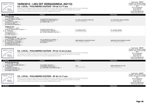 10/09/2012 - LIEU DIT VERQUIGNEUL (62113) - AECCP