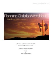 Planning Christian Worship - Year B - Connect - Wisconsin ...