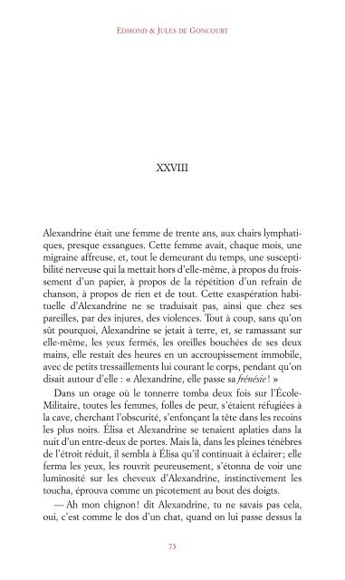 La Fille Élisa - Edmond de Goncourt - Éditions du Boucher