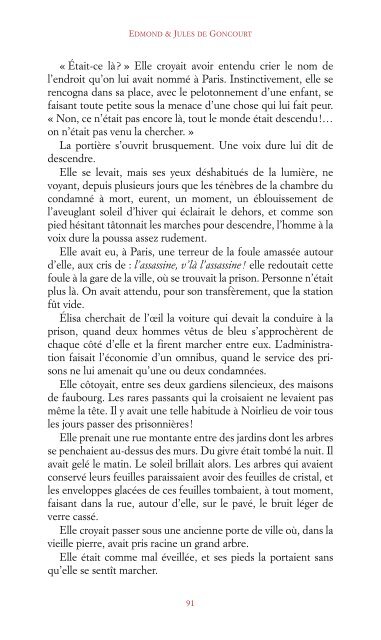 La Fille Élisa - Edmond de Goncourt - Éditions du Boucher