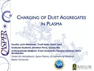 CHARGING OF DUST AGGREGATES IN PLASMA