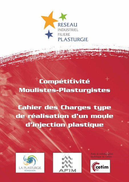 cahier des charges commun - Fédération de la Plasturgie
