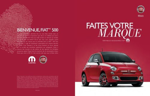 FIAT 500. Les accessoires - Mopar.ca