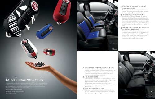 FIAT 500. Les accessoires - Mopar.ca