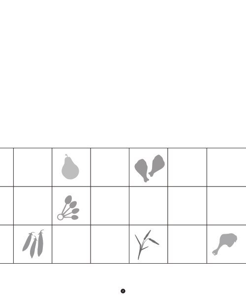 Quatre semaines de menus santé