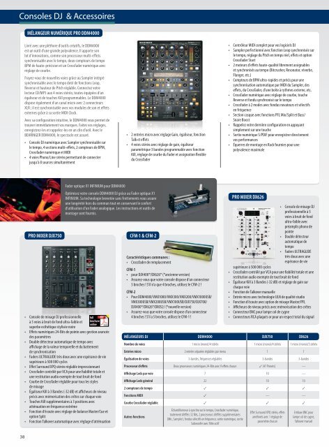 MARK Serv Grap GLOB_2012 BEHRINGER Catalog FR V2_2012 ...