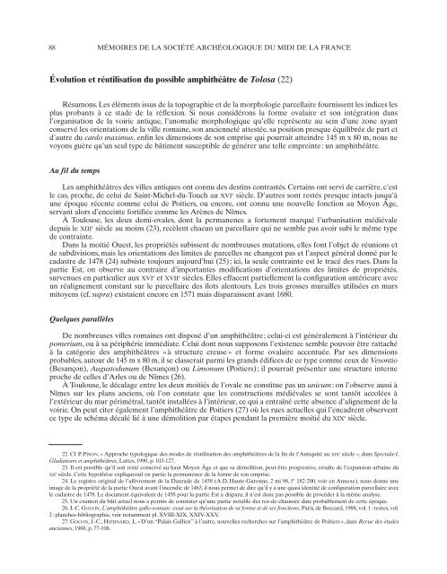 Couverture 2005 - Académies & Sociétés Savantes de Toulouse